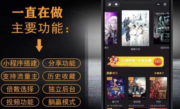 【副业项目4133期】影视小程序搭建教程，号称日入300＋【源码+教程】-元满创业网
