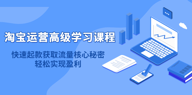【副业项目4654期】淘宝运营高级学习课程：快速获取流量核心秘密，轻松实现盈利-元满创业网