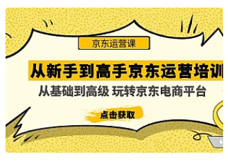 【副业项目5010期】从新手到高手京东运营培训：从基础到高级 玩转京东电商平台-元满创业网