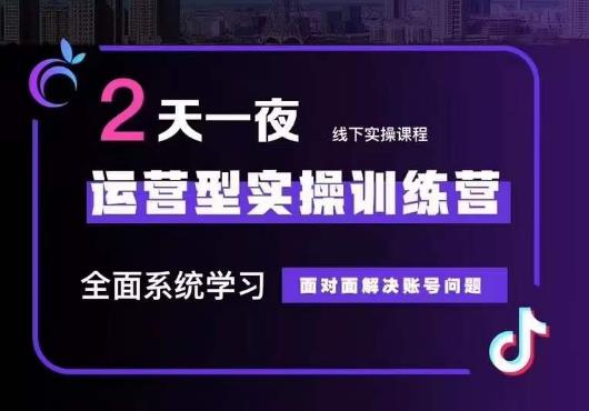 【副业项目6083期】5月22-23线下课运营型实操训练营，全面系统学习，从底层逻辑到实操方法到千川投放-元满创业网