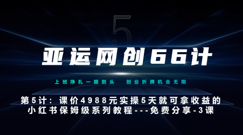 【副业项目7213期】小红书第3课-3步创建和包装你的账号–硬菜-元满创业网