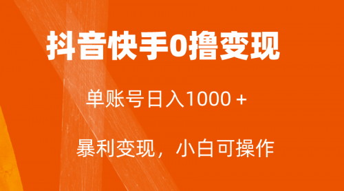 【副业项目8233期】全网首发，单账号收益日入1000＋，简单粗暴，保底5元一单，可批量单操作-元满创业网