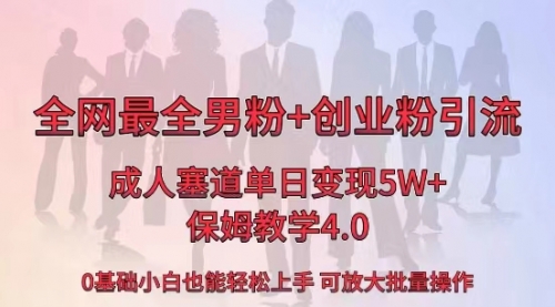【副业8770期】全网首发成人用品单日卖货5W+-元满创业网