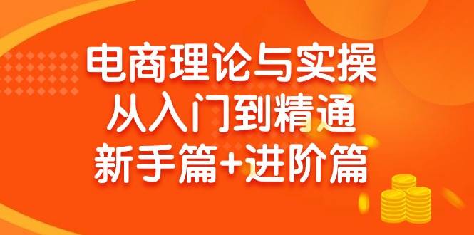 电商理论与实操从入门到精通 新手篇+进阶篇-元满创业网