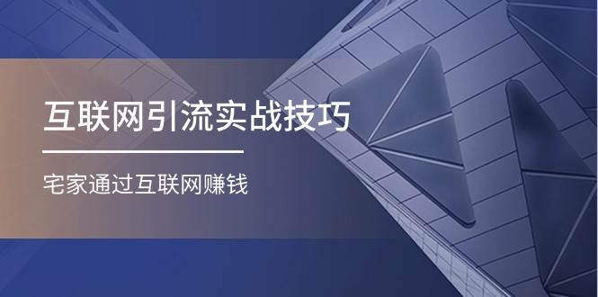 互联网引流实操技巧(适合微商，吸引宝妈)，宅家通过互联网赚钱（17节）-元满创业网