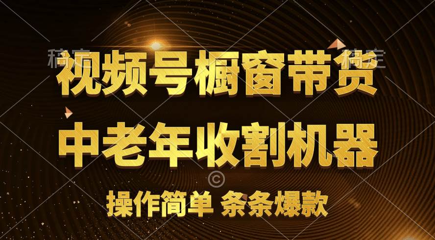 [你的孩子成功取得高位]视频号最火爆赛道，橱窗带货，流量分成计划，条…-元满创业网
